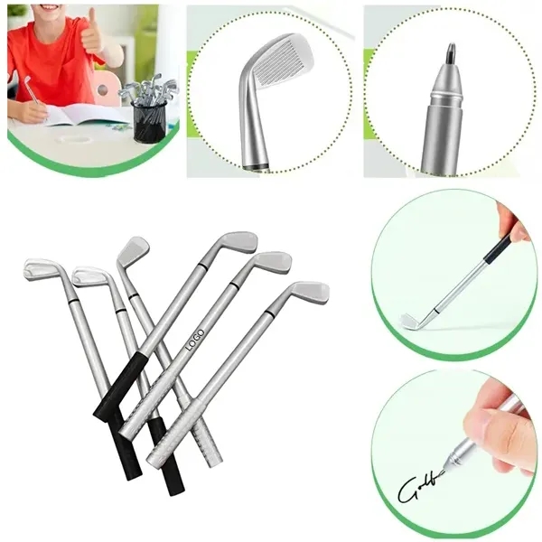 Mini Golf Club Pen with Ballpoint Writing Instrument 2