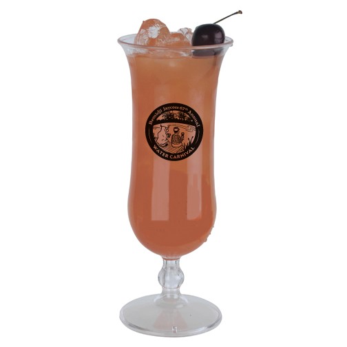 15 oz. Plastic Hurricane Glass 2