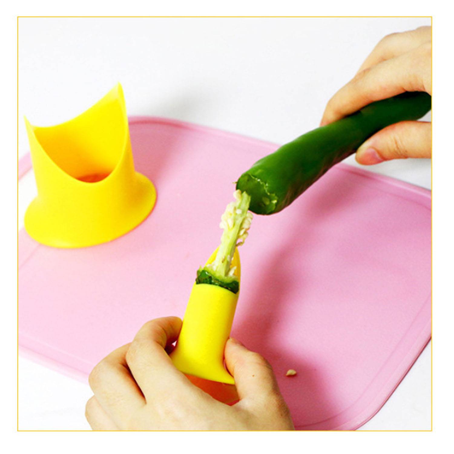 Kitchen pepper seed remover 7