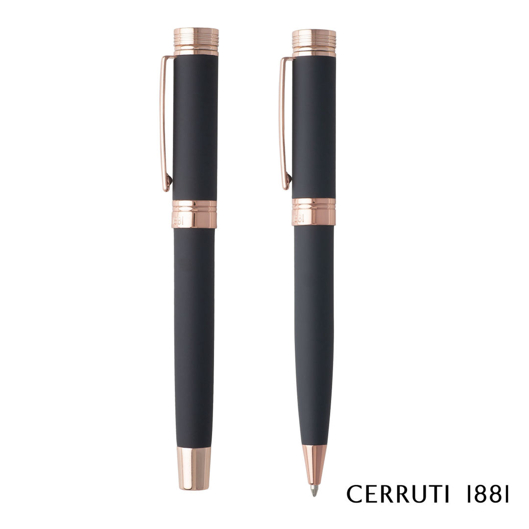 Cerruti 1881® Zoom Ballpoint & Rollerball Pen Gift Set 4