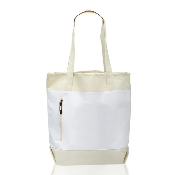 Seaside Tote Bags with Front Zipper 3