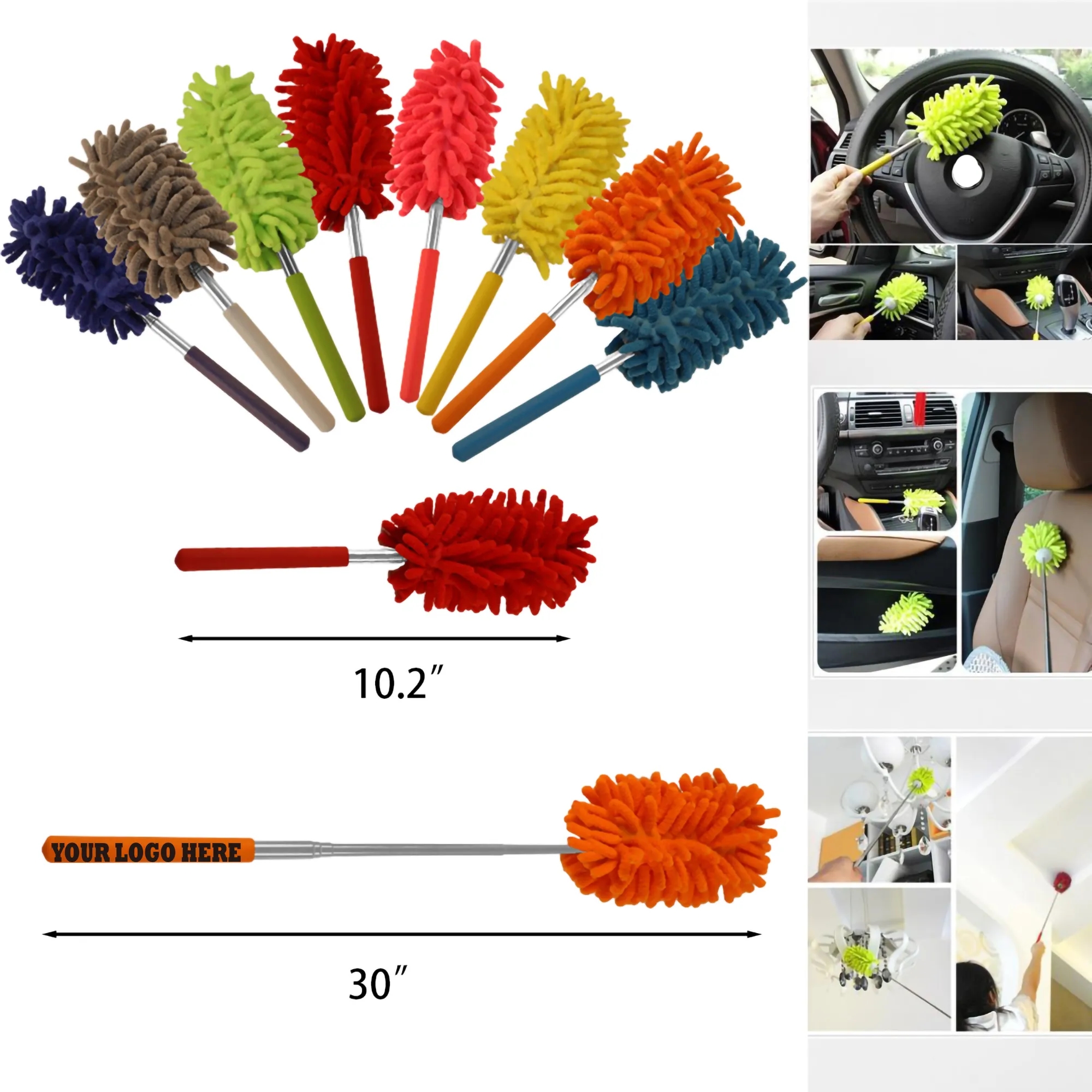Microfiber Extendable Dust Duster 8