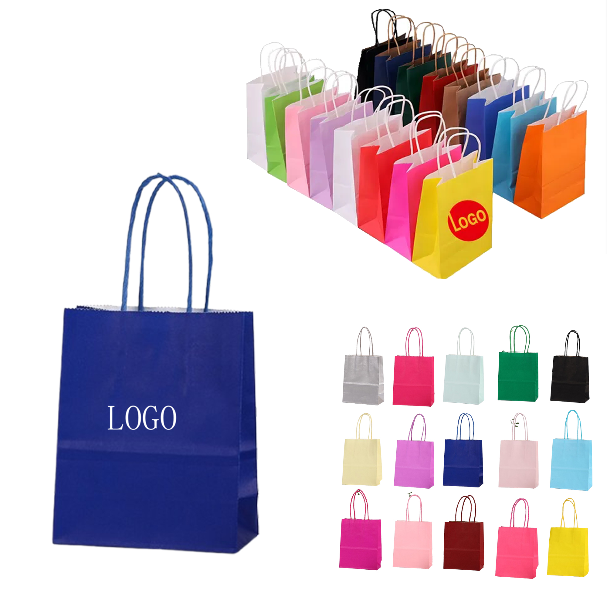 Eco Friendly Personalized Kraft Paper Bag 4