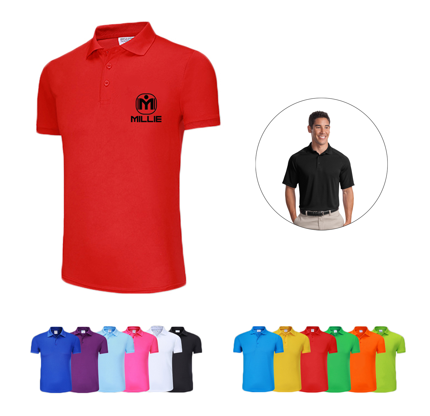 Ventilated Polo Sport Shirt 2
