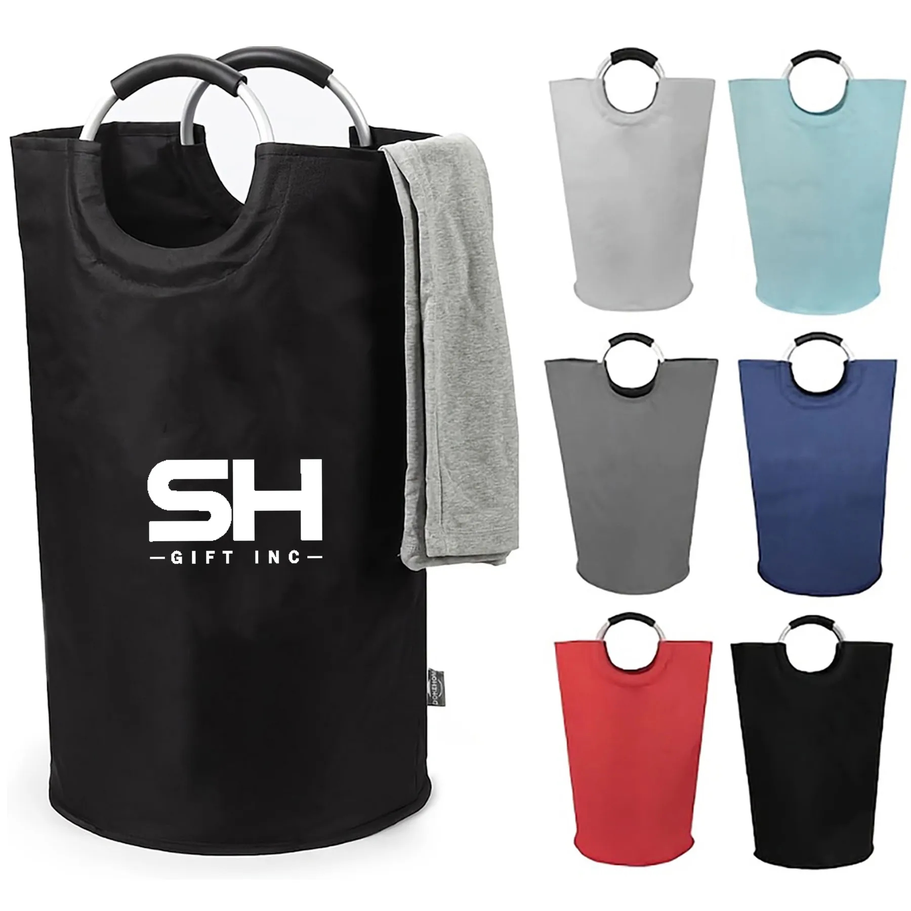 82L Handy Laundry Bag With Handles 1