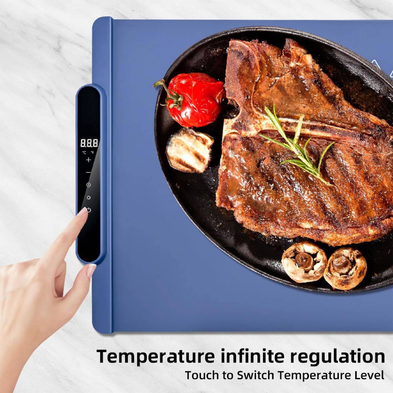 Smart Heating Silicone Place Mat 10