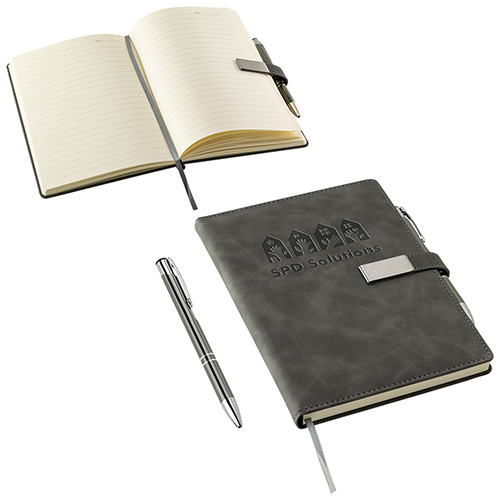 Thesis Hardcover Journal with Magnetic Closure & Pen 21