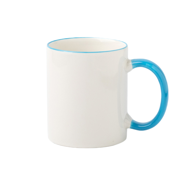 Custom 11 oz. C-handle Ceramic Mugs 11