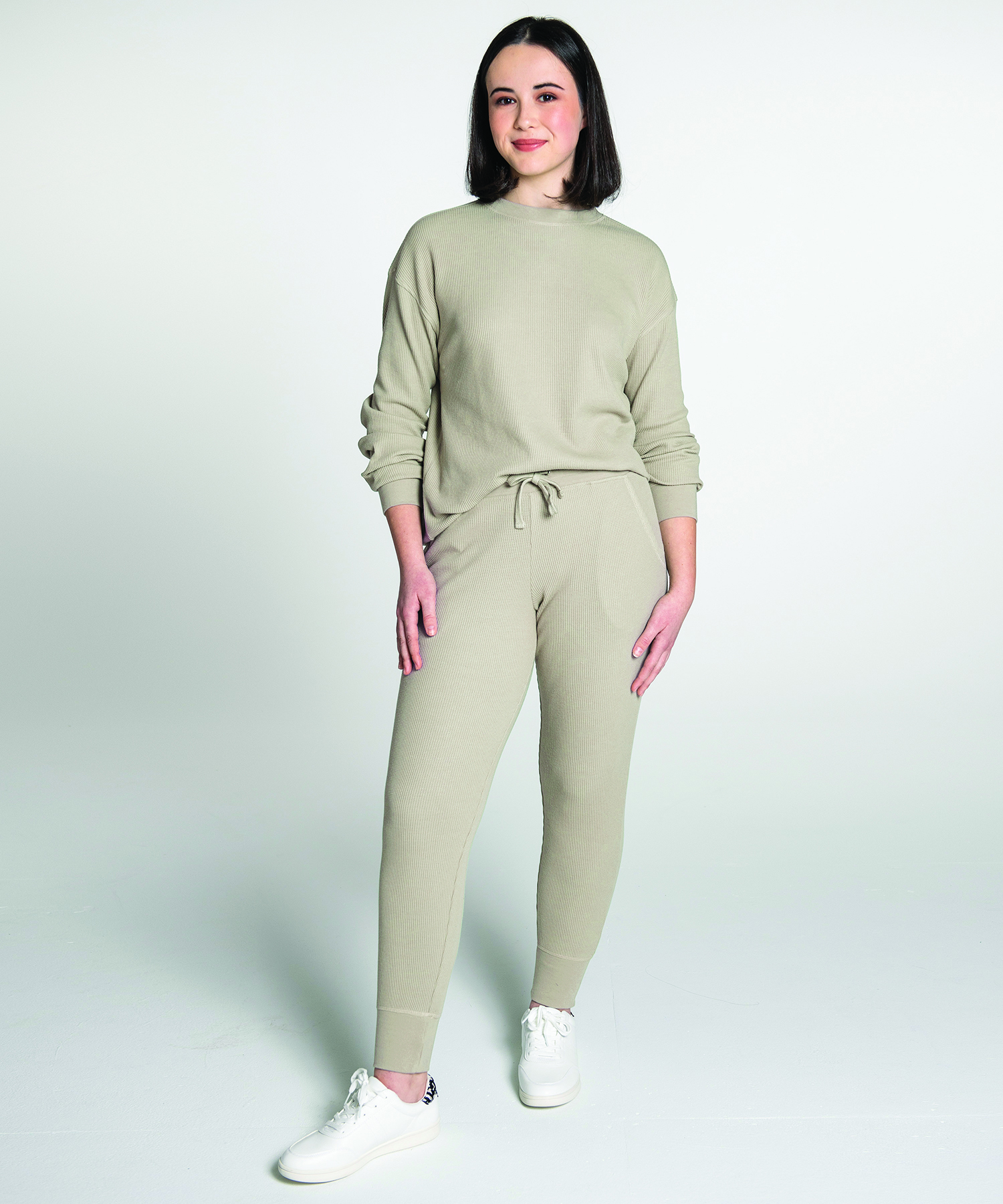 Women’s Lightweight Waffle Joggers 36