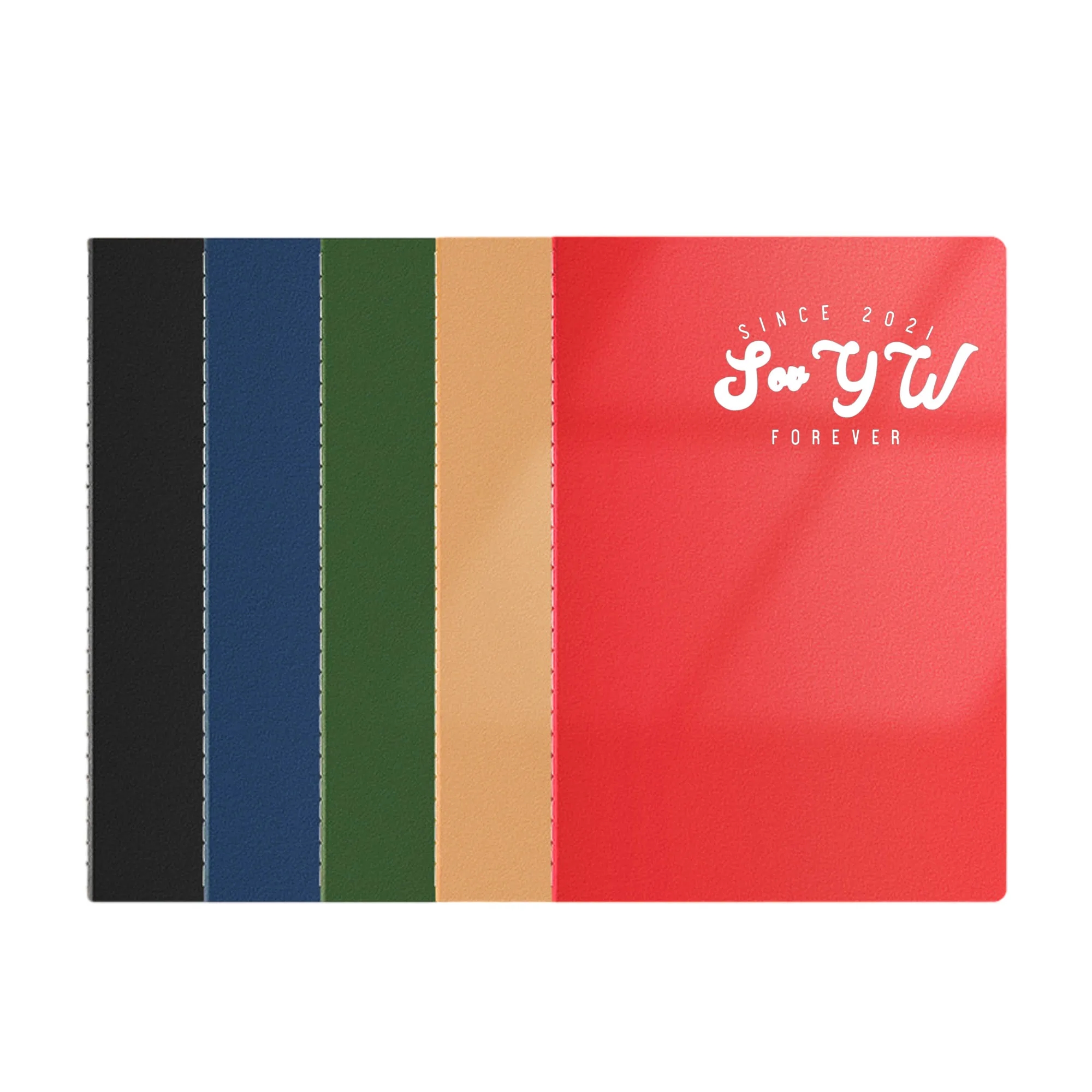 Customized Kraft Shell Horizontal Line Notebook 3