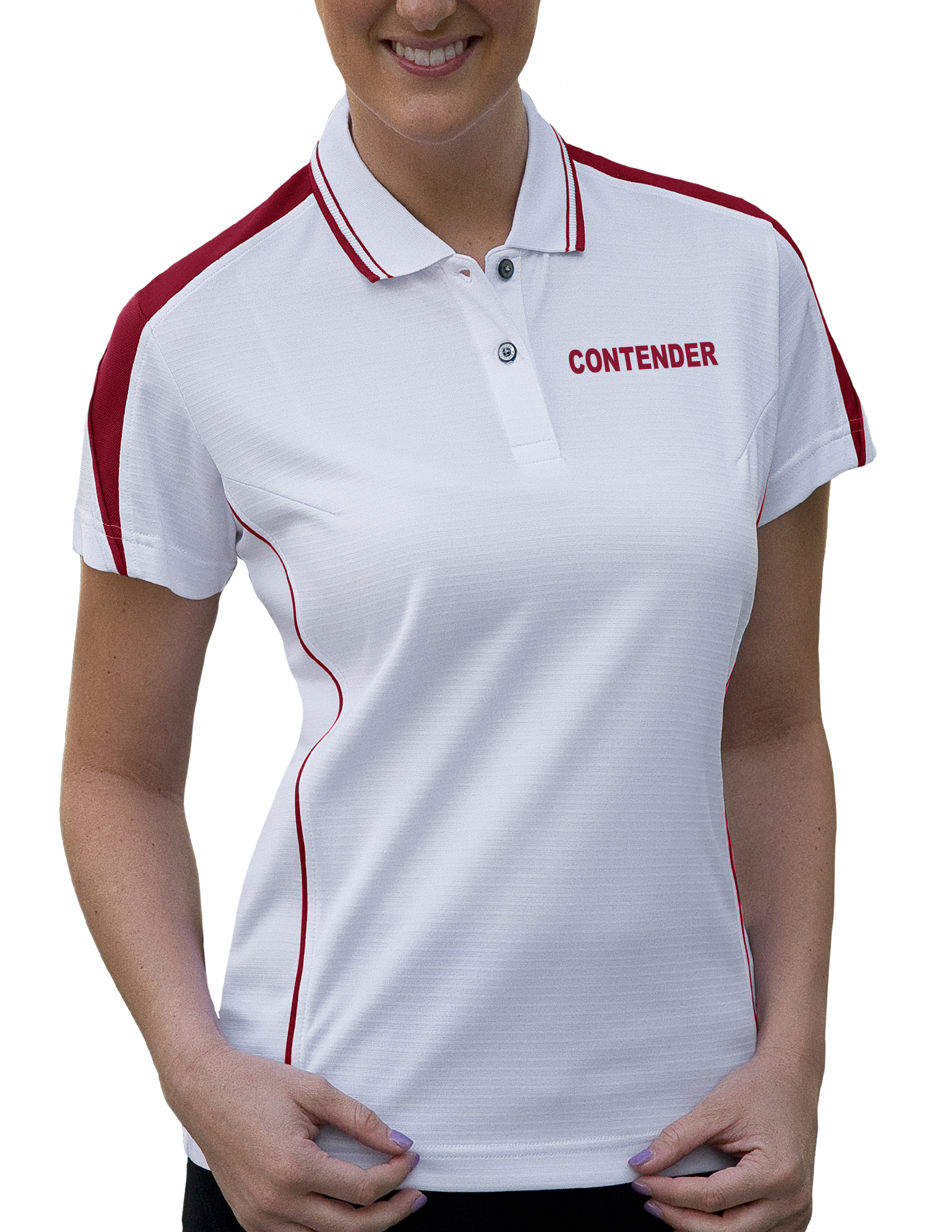 Ladies' Contender Ottoman Polo Shirt 8