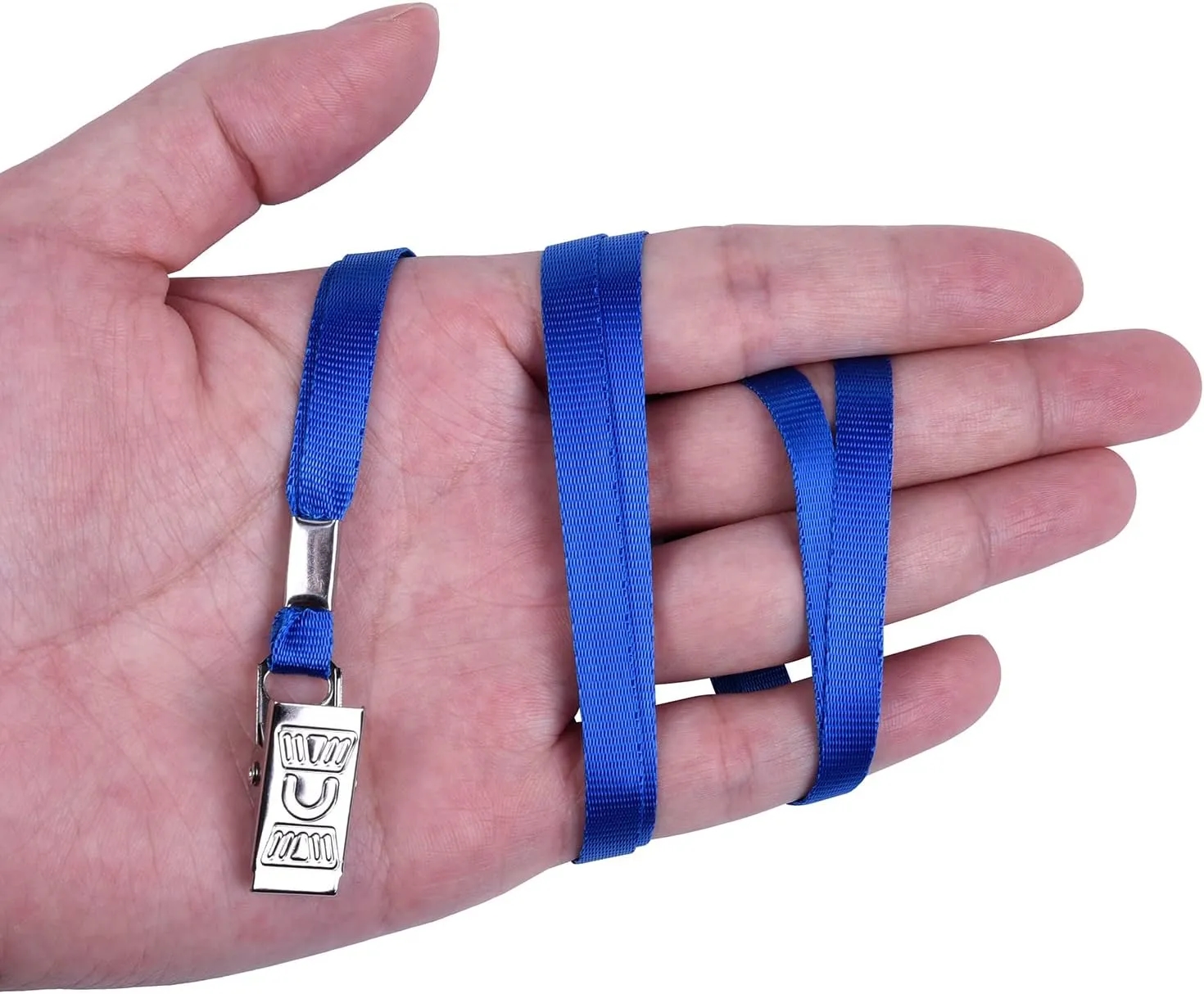 3/8" Lanyard/Mask Holder w/ 2 Bulldog Clips 1
