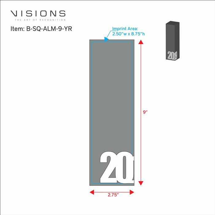 Square Aluminum 73