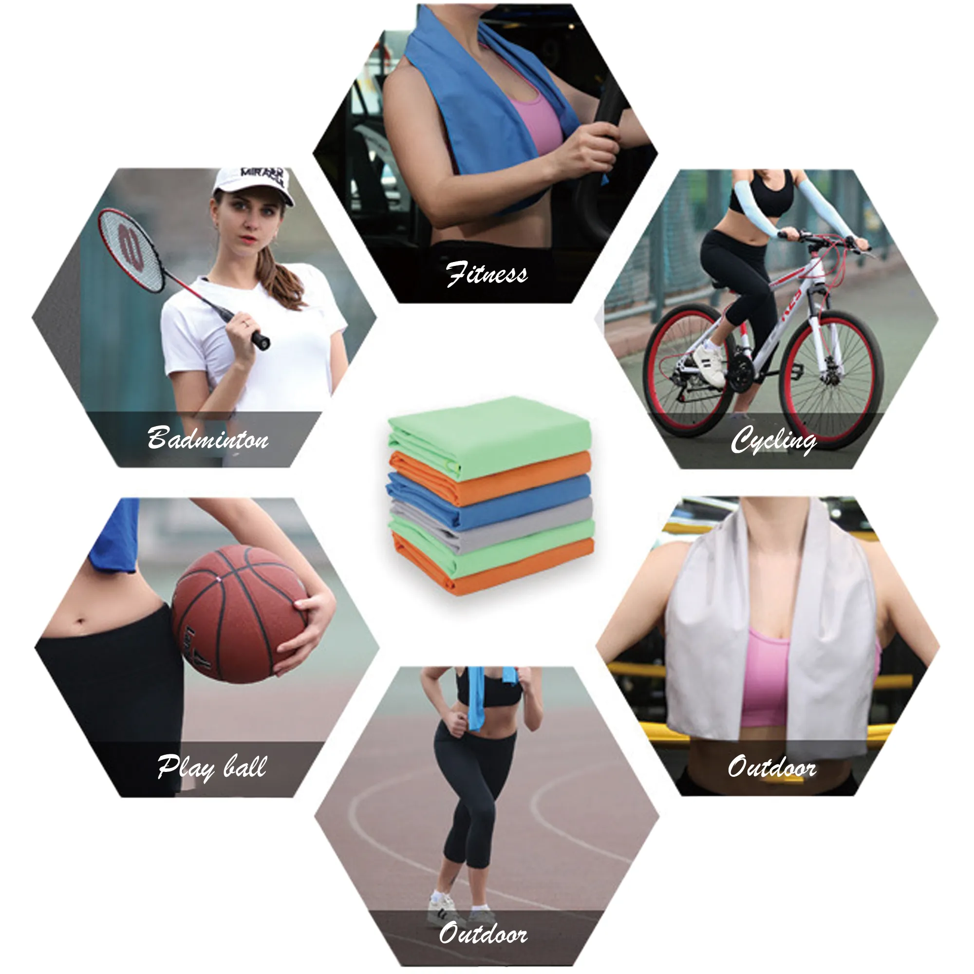 Quick-Dry Cooling Sports Towel 2