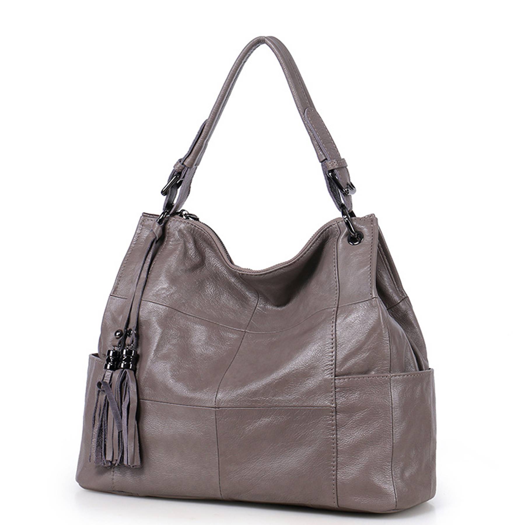 Large Purses for Women Shoulder Genuine Leather Handbags 5