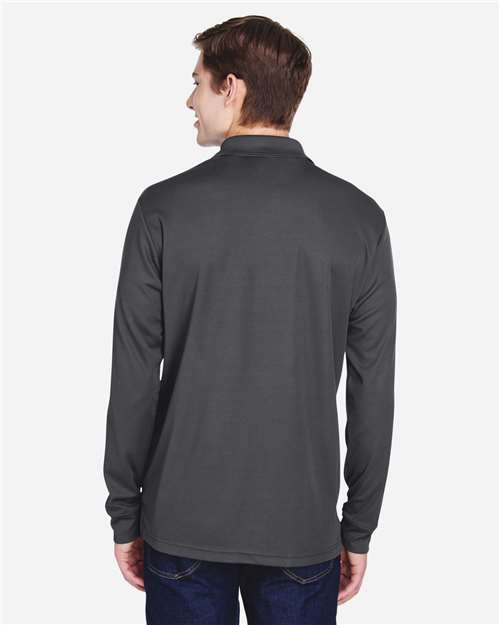 Men's Pinnacle Performance Long Sleeve Piqué Polo with Pocket - 88192P 21