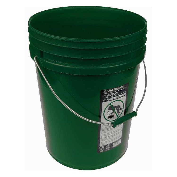 5 Gallon Plastic Bucket - Green 1