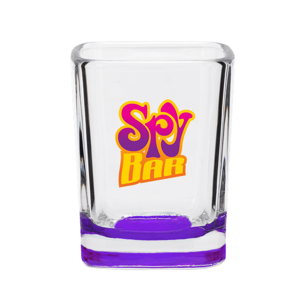 Drink Up 2 oz Square Shot Glass 44