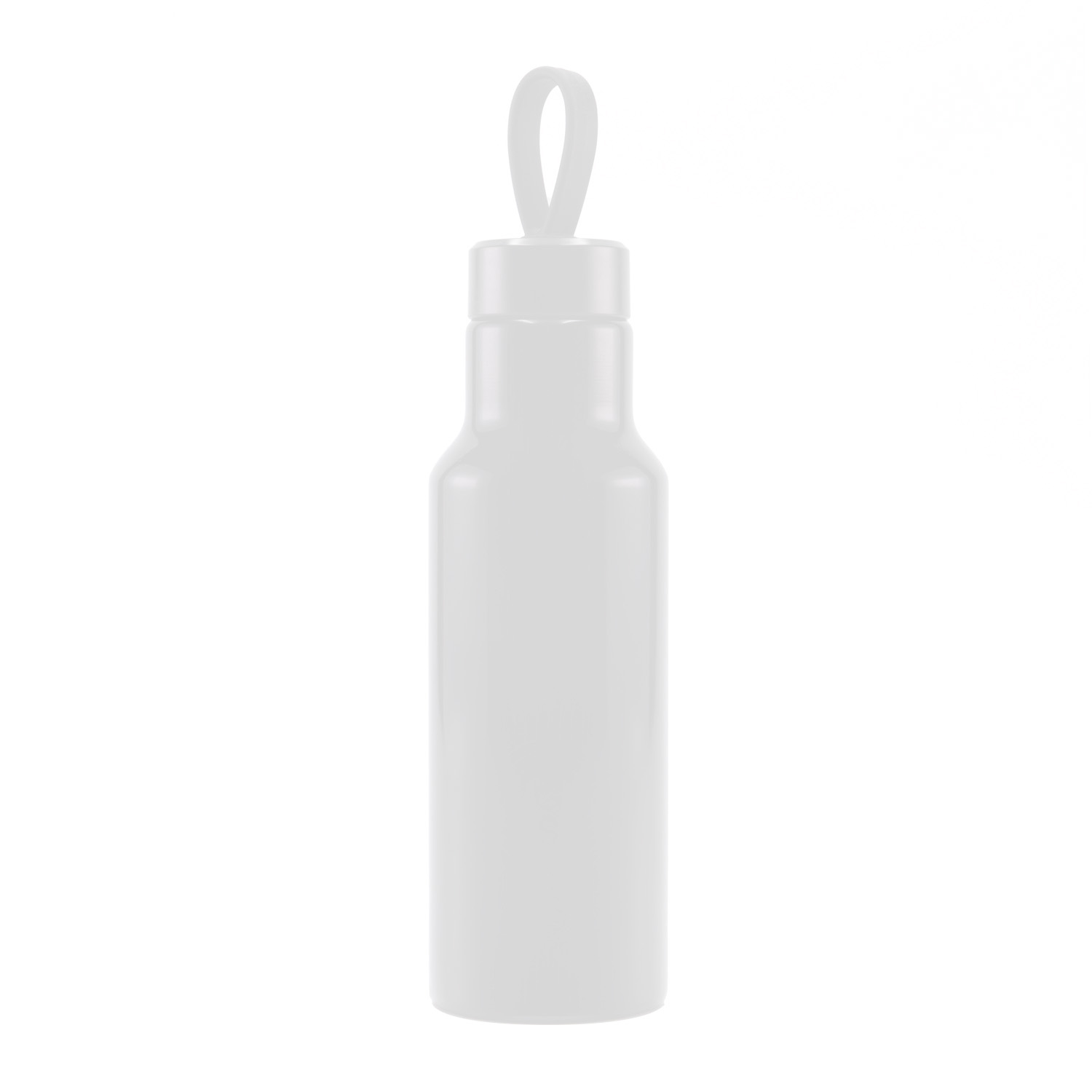 24 oz Recycled Aluminum Loopy Bottle, custom water bottle with logo imprint 4