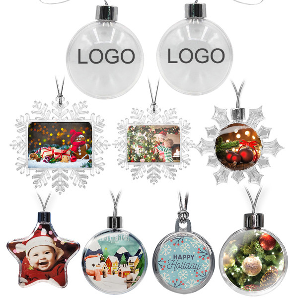 Plastic Christmas Ornaments Ball 1
