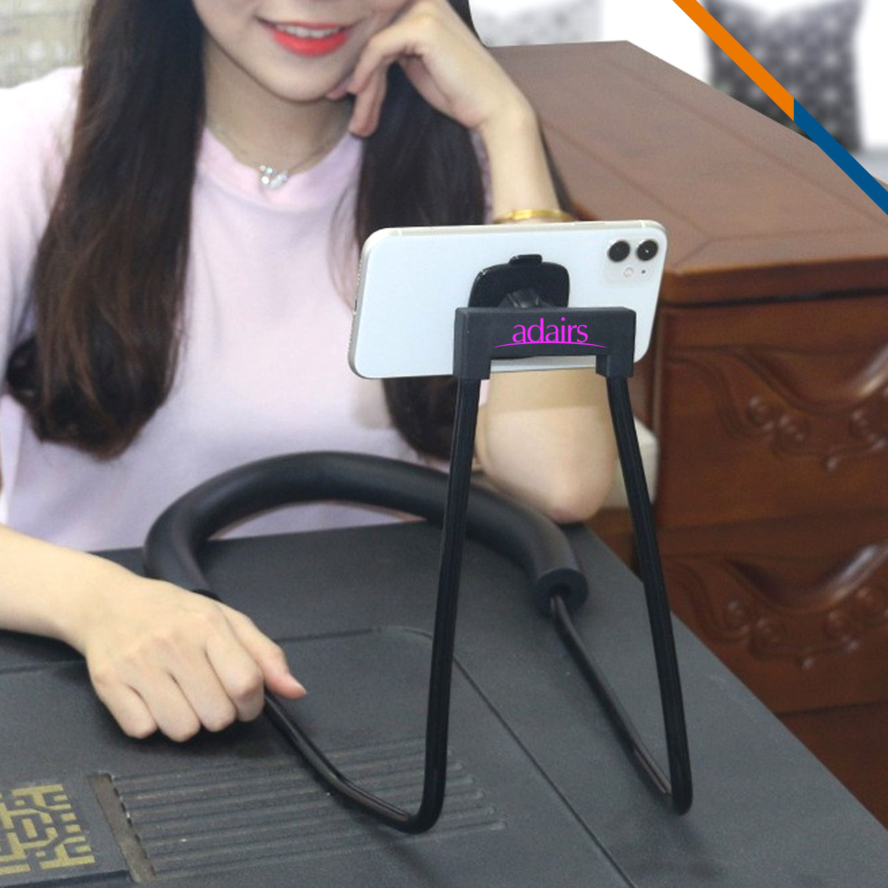 Ritia 2in1 Adjustable Neck Phone Holder 4