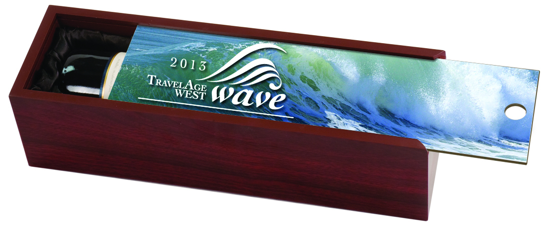 Saborno Slide Lid Rosewood Wine Box II 2