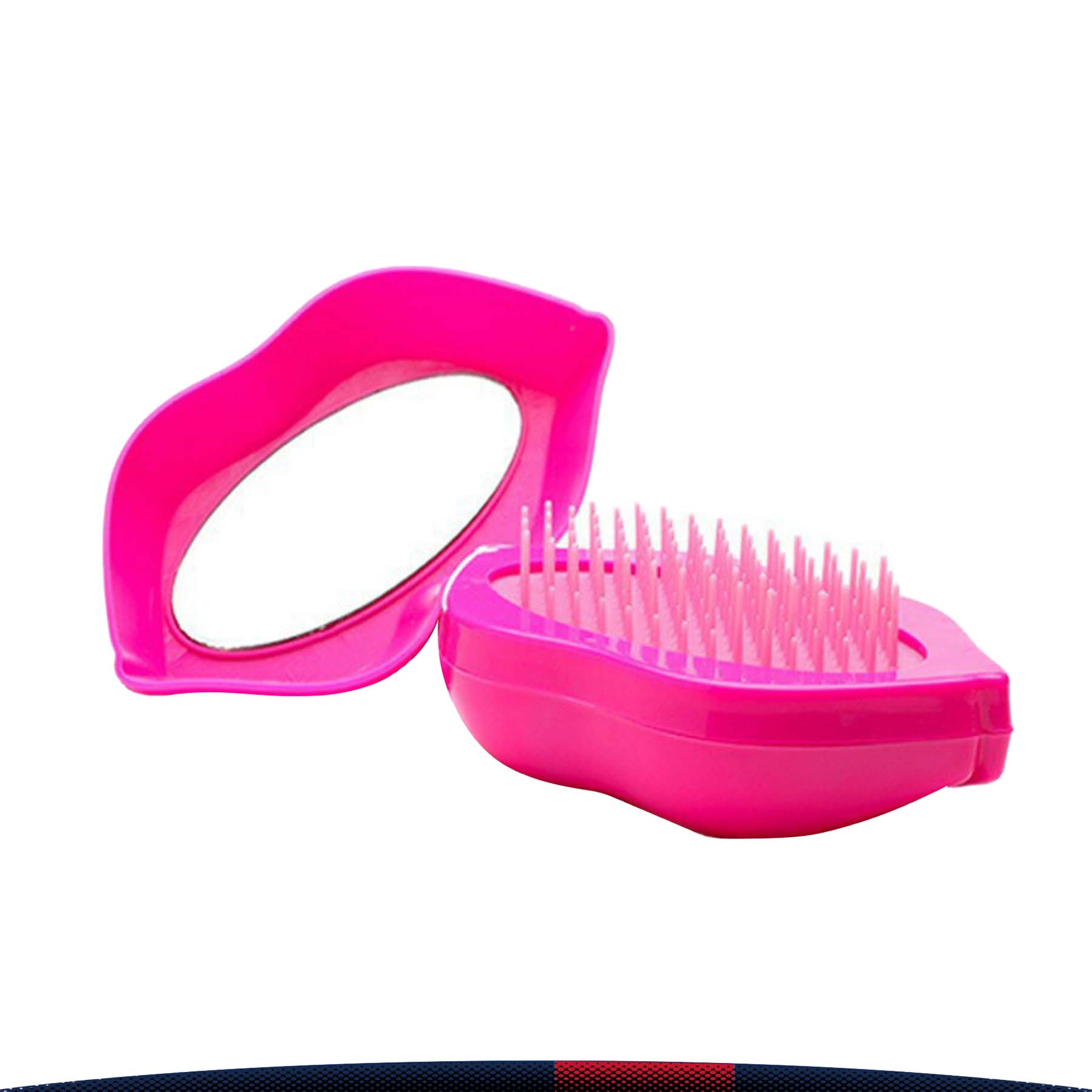 2 in 1 Lip Shaped Massage Comb 2