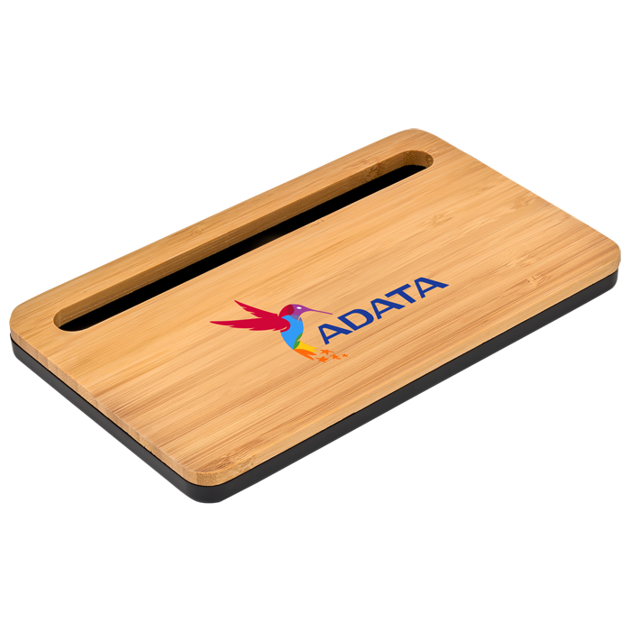 5W Bamboo Desktop Wireless Charger 22