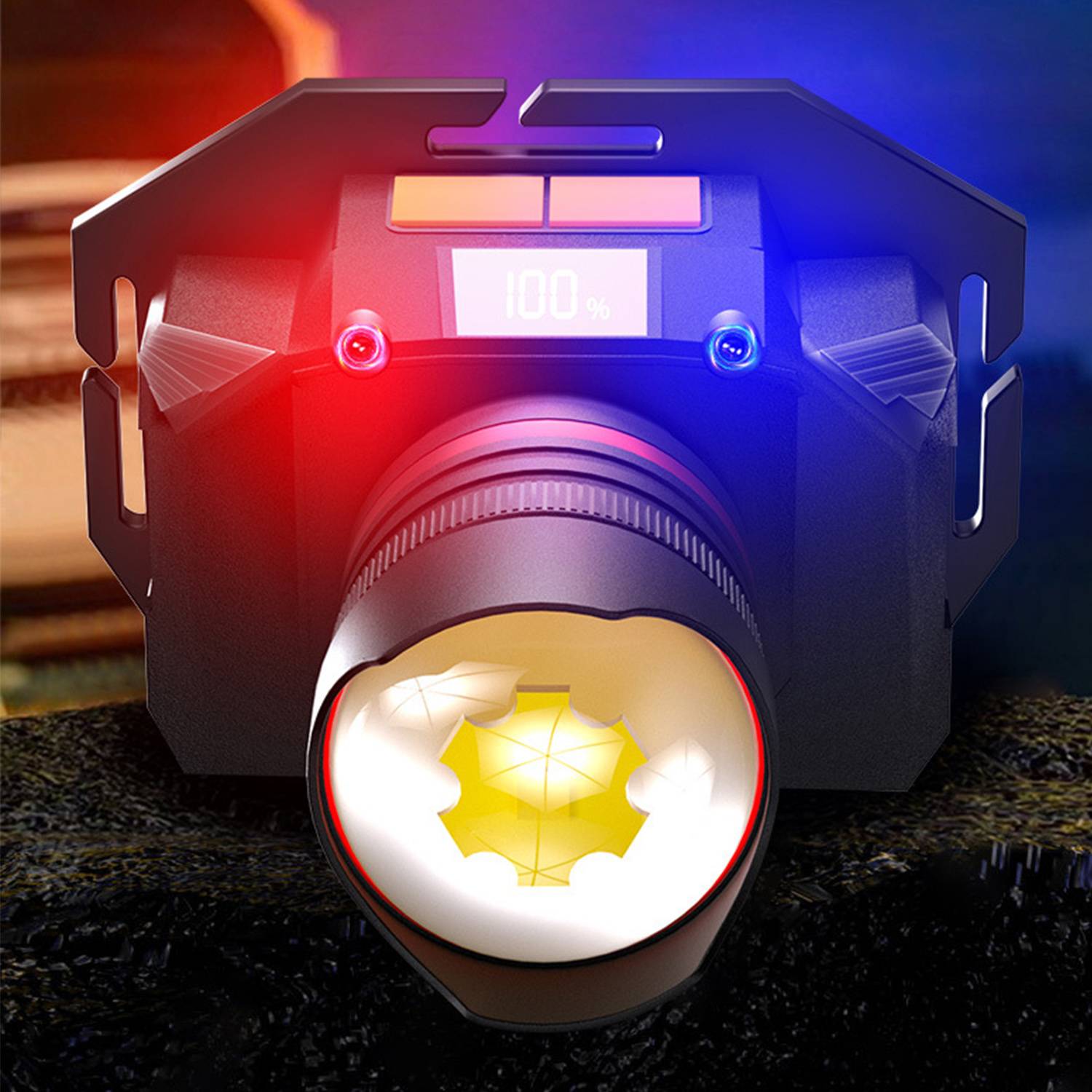 UltraBright LED Digital Display Headlamp 2
