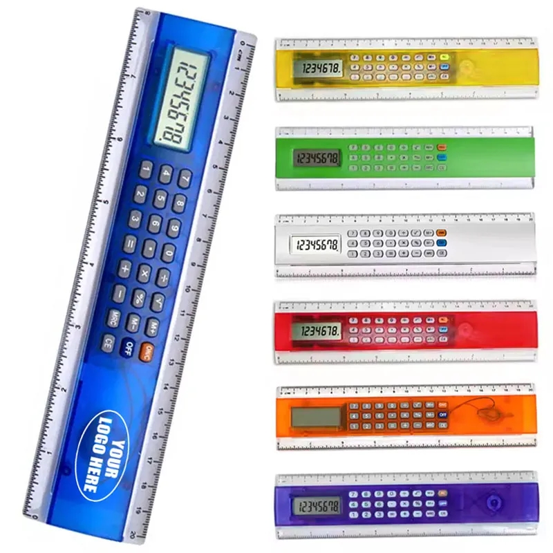 Promotional 8" Ruler Calculator 2