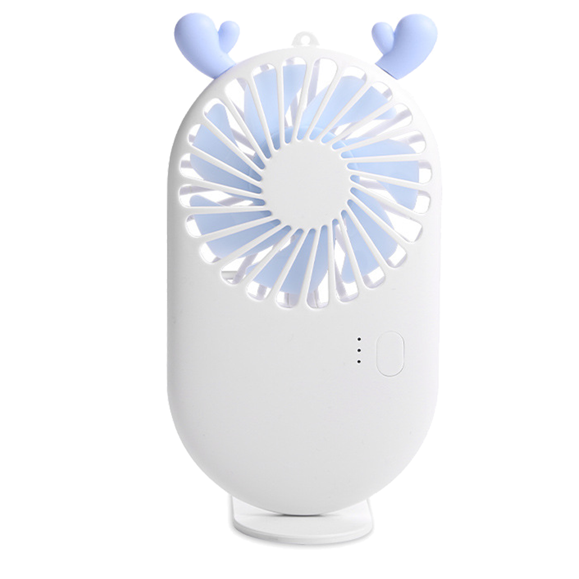 Mini Portable Handheld Fan With Cell Phone Stand 2