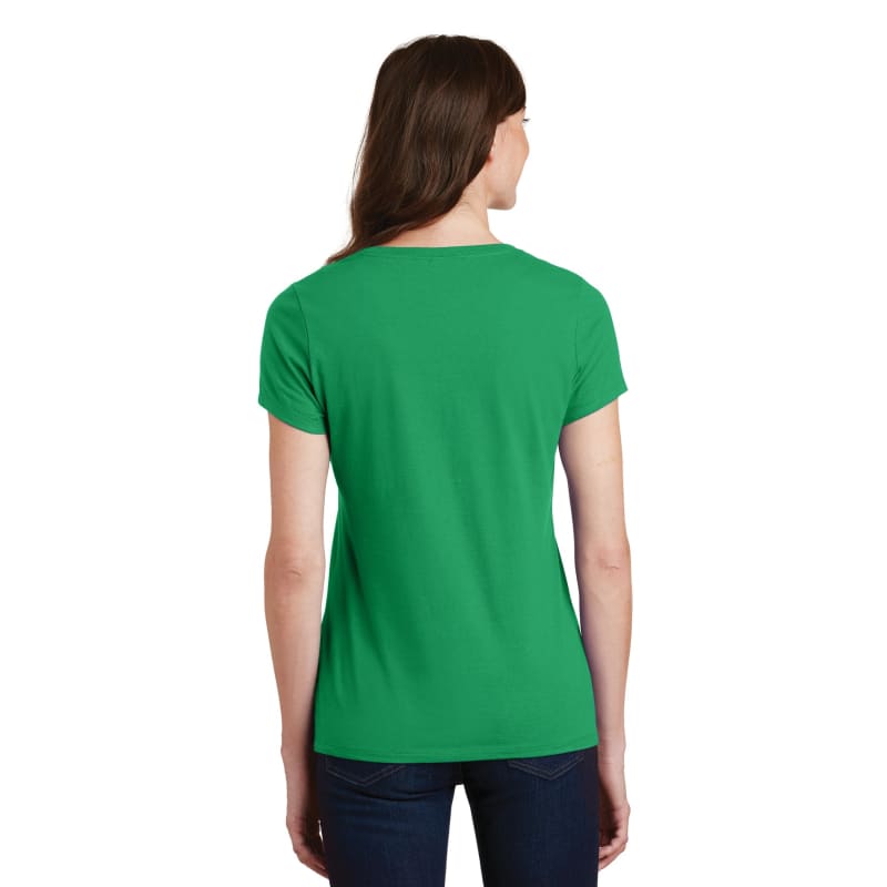 Port & Company Women's Fan Favorite V-Neck Tee. 155