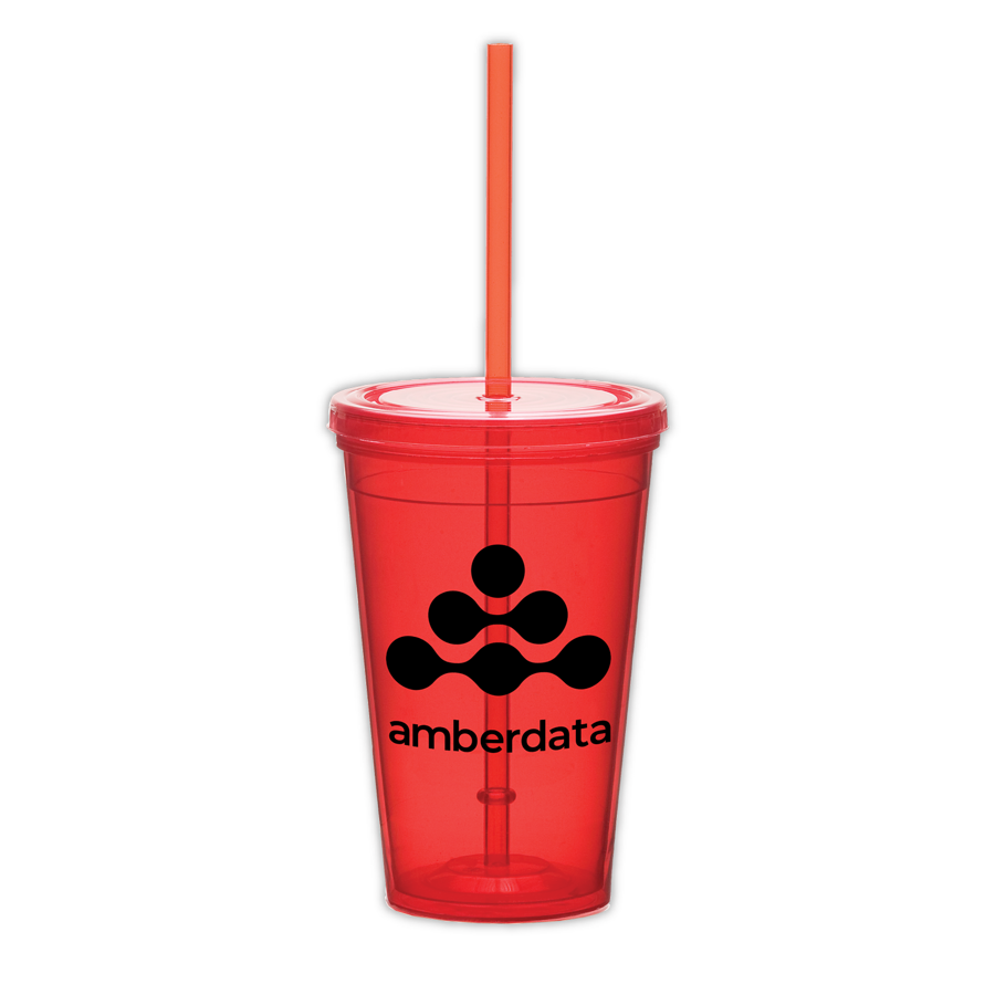 Economy Tumbler with Snap-on Lid 16oz