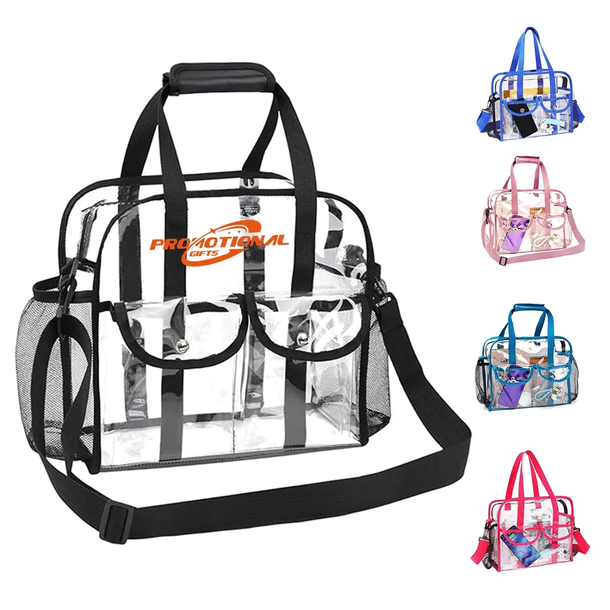 Waterproof Stadium Transparent Clear Tote Bags 3
