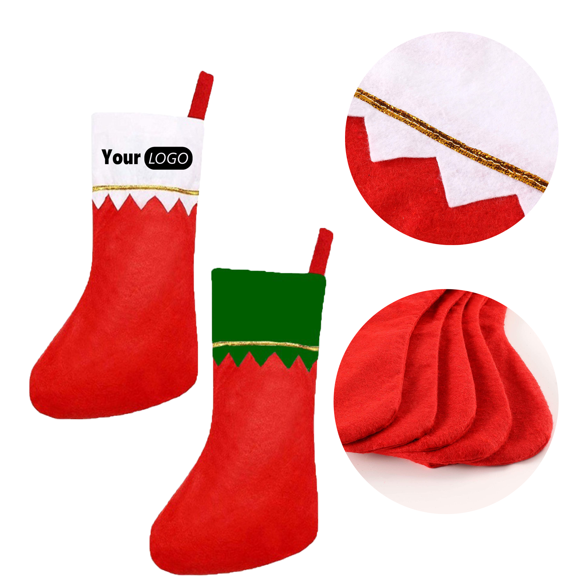 Non-woven Christmas Stocking Bag 2