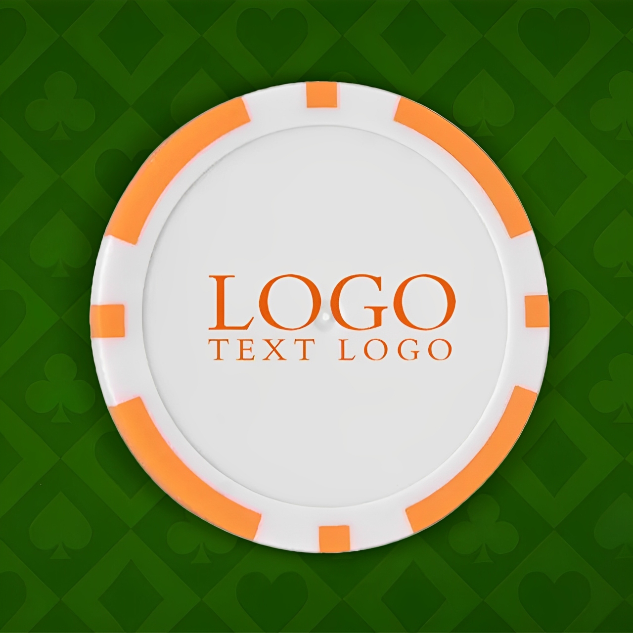 Stripe Custom Logo Chips