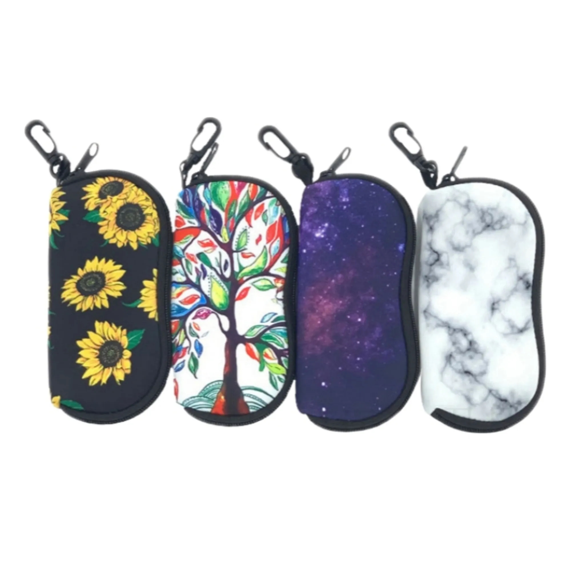 Soft Neoprene Sunglass Case Durable Portable 5