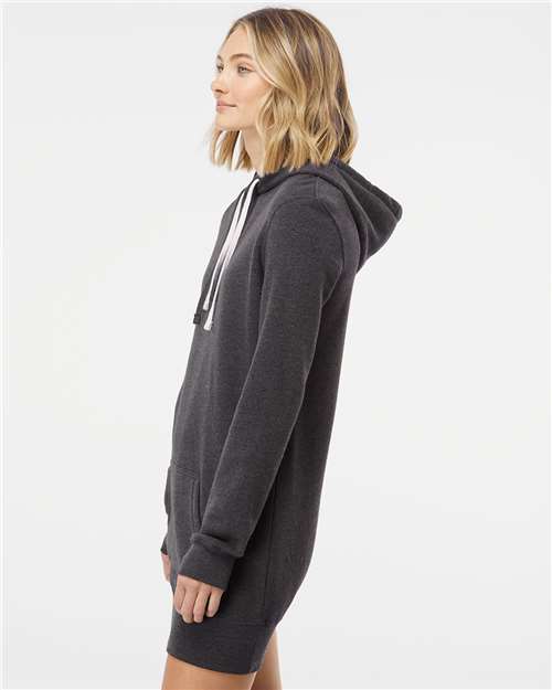 Women's Special Blend Hooded Sweatshirt Dress - PRM65DRS 14