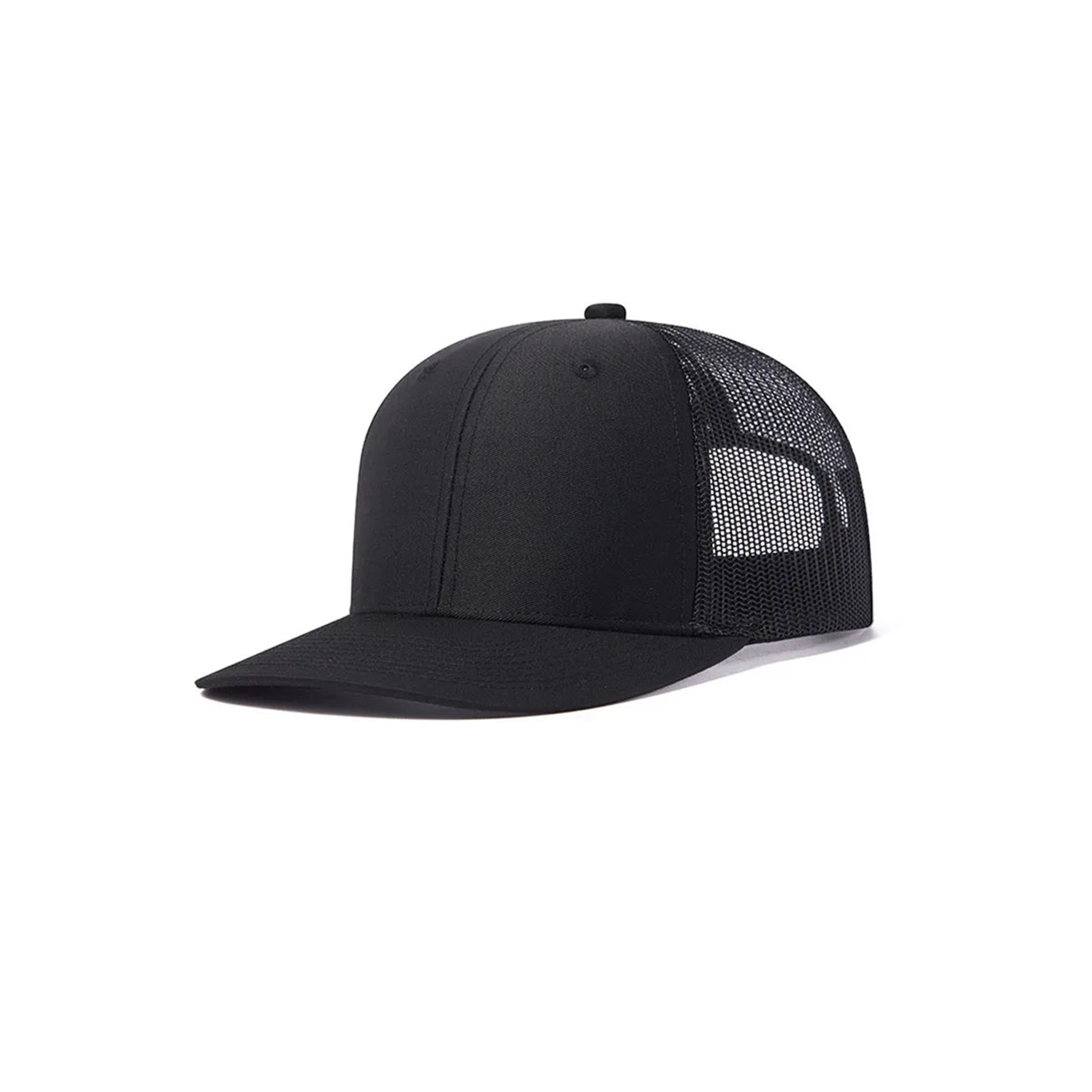 Brushed Cotton Mesh Trucker Cap Adjustable Fit 2