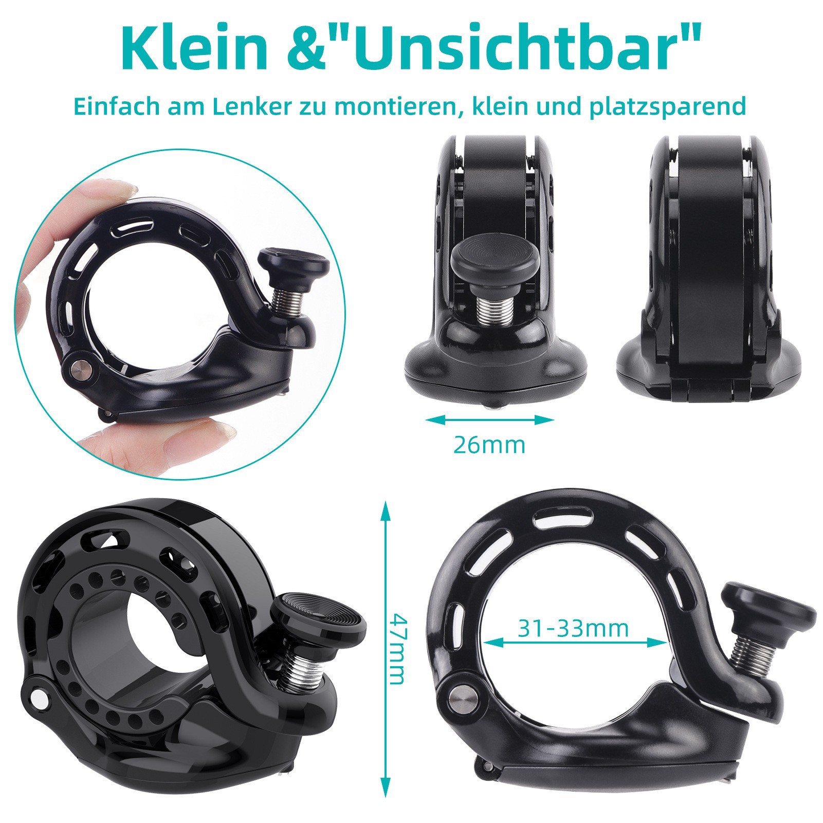 Aluminum Alloy Bicycle Bells 1