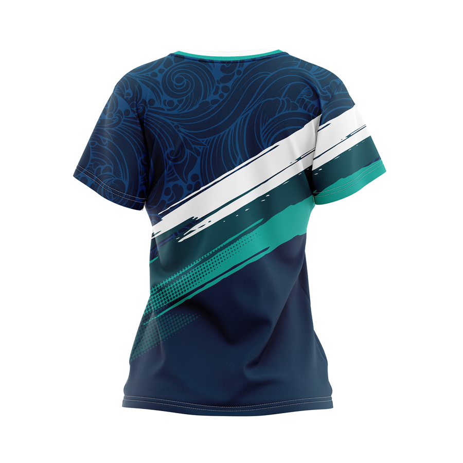 Women's Sublimation 180G Cotton-Feel Short Sleeve T-Shirt 2