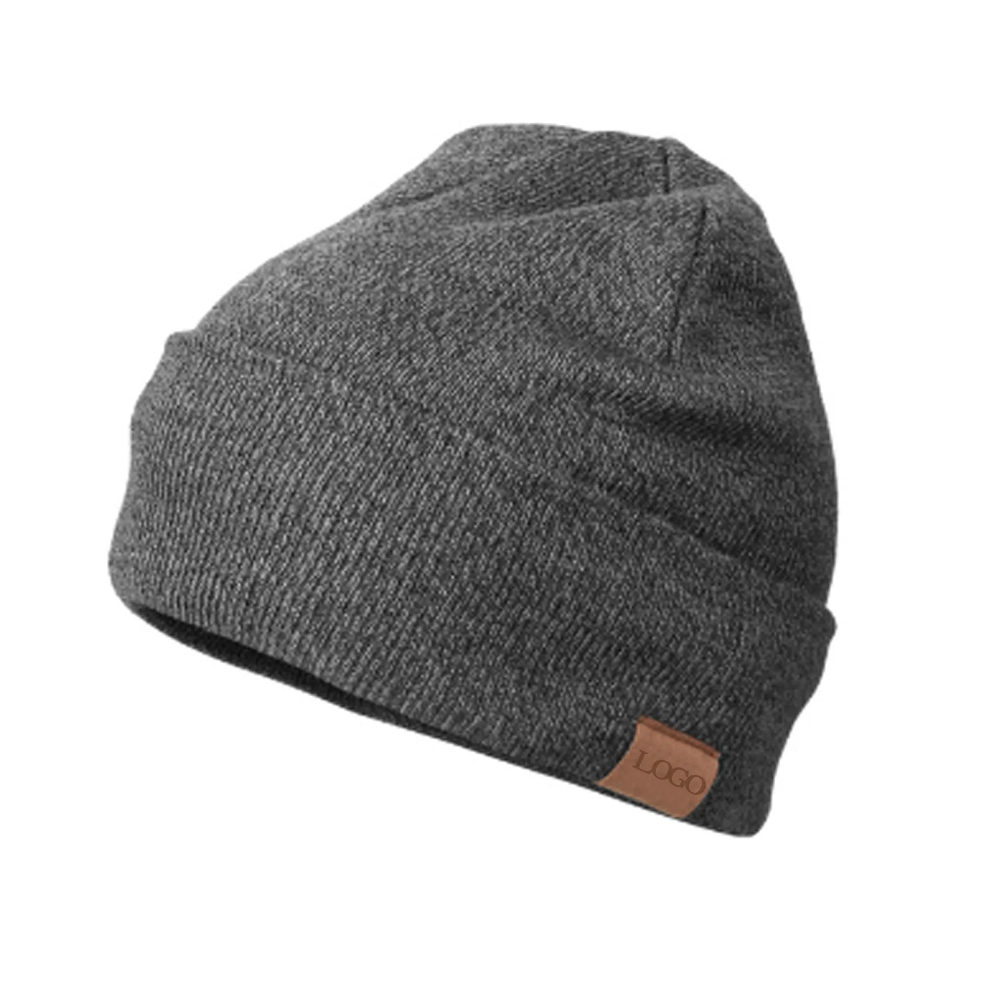 Beanie Hat Classic Knitted Cuffed Cap 2