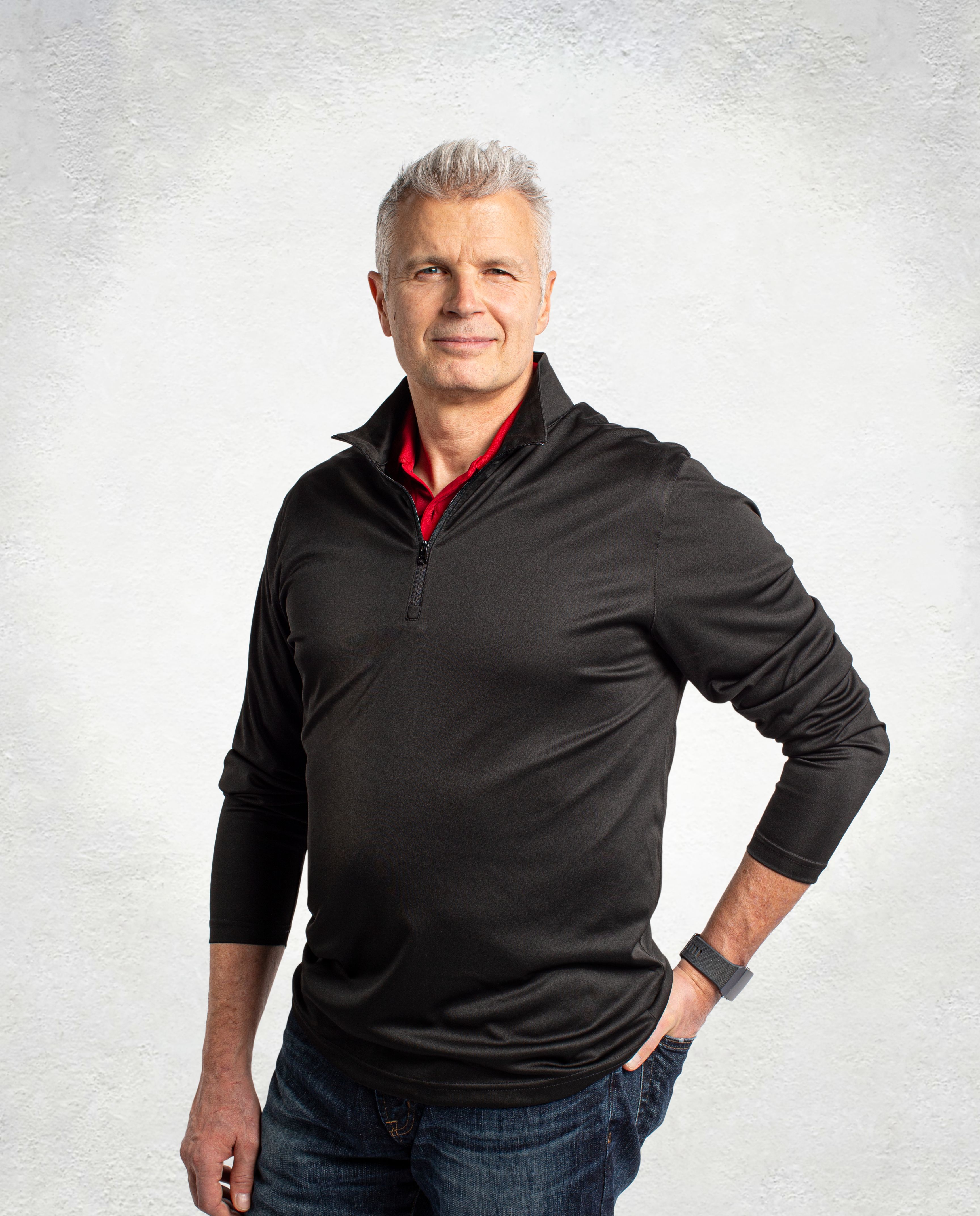 Spin Eco Performance Half Zip Mens Pullover