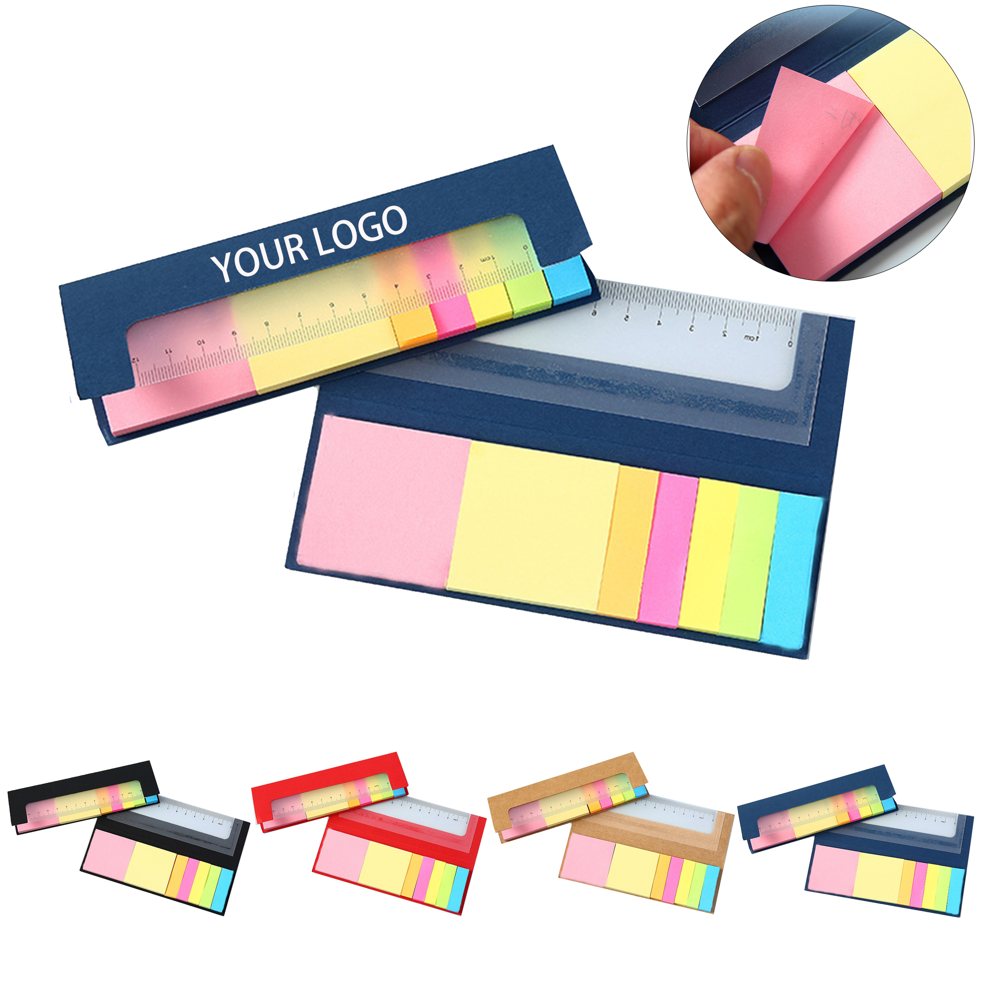 MOQ:10pcs Ruler Notepad 3