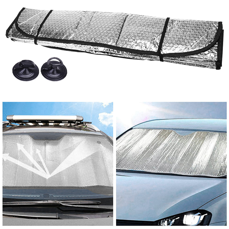 Car Foldable Reflective Sun Visor 1