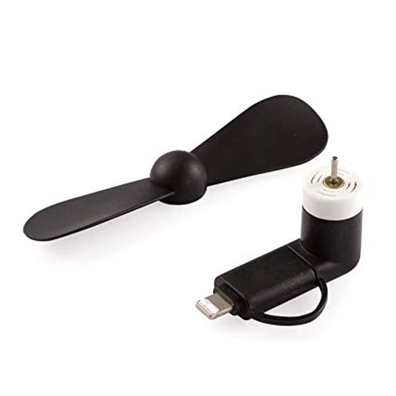 2-in-1 Mini  USB Smartphone Fan 4