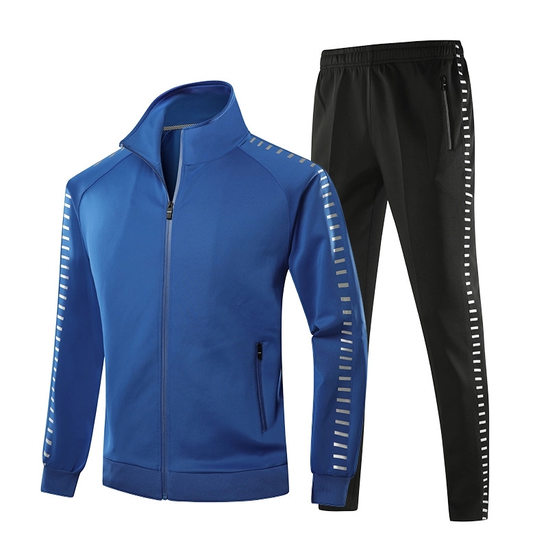 Custom Men's Tracksuit Set Full Zip Long Sleeve 7