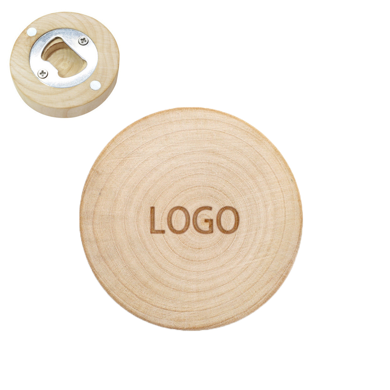 Wooden Bottle Opener With Fridge Magnet 7