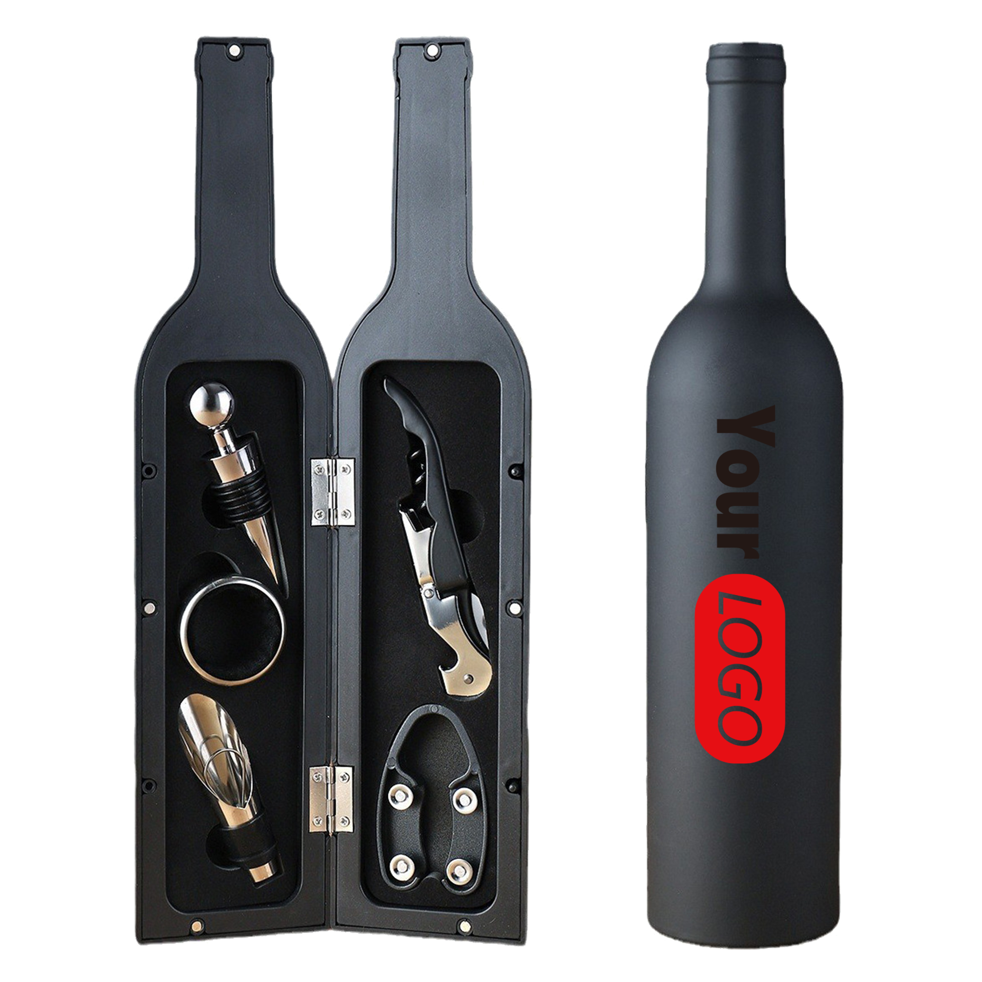 5-piece set of red wine bottle opener 2