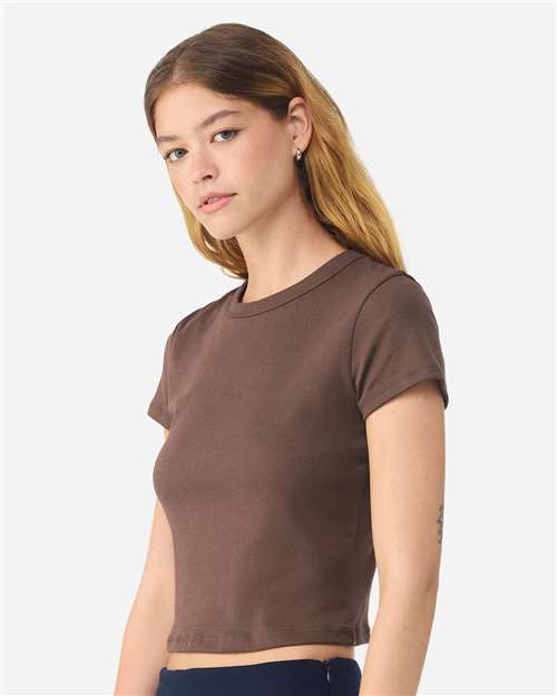 Women's Micro Rib Baby Tee - 1010 14